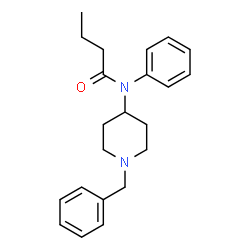 ChemSpider 2D Image | N-(1-Benzyl-4-piperidinyl)-N-phenylbutanamide | C22H28N2O