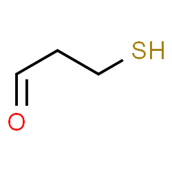 ChemSpider 2D Image | 3-Mercaptopropanal | C3H6OS