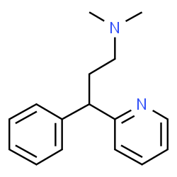 ChemSpider 2D Image | Pheniramine | C16H20N2