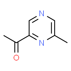 ChemSpider 2D Image | 2-Acetyl-6-methylpyrazine | C7H8N2O