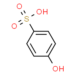 ChemSpider 2D Image | 4-phenolsulfonic acid | C6H6O4S