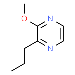 ChemSpider 2D Image | 2-Methoxy-3-propylpyrazine | C8H12N2O