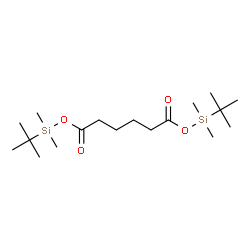 ChemSpider 2D Image | Bis[dimethyl(2-methyl-2-propanyl)silyl] adipate | C18H38O4Si2