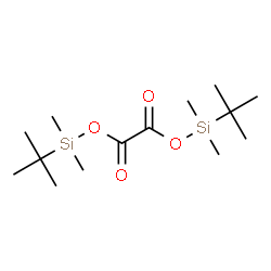 ChemSpider 2D Image | Bis[tert-butyl(dimethyl)silyl] oxalate | C14H30O4Si2