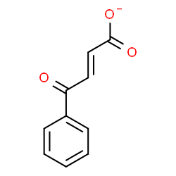 ChemSpider 2D Image | (2E)-4-Oxo-4-phenyl-2-butenoate | C10H7O3