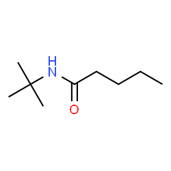 ChemSpider 2D Image | N-(2-Methyl-2-propanyl)pentanamide | C9H19NO