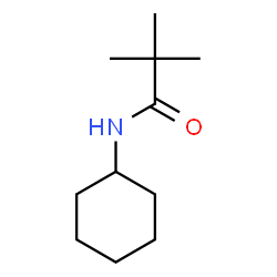 ChemSpider 2D Image | N-Cyclohexyl-2,2-dimethylpropanamide | C11H21NO