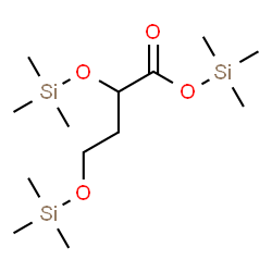 ChemSpider 2D Image | Trimethylsilyl 2,4-bis[(trimethylsilyl)oxy]butanoate | C13H32O4Si3
