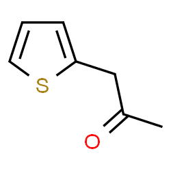ChemSpider 2D Image | 1-(2-Thienyl)acetone | C7H8OS