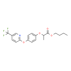 ChemSpider 2D Image | fluazifop-butyl | C19H20F3NO4