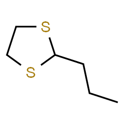 ChemSpider 2D Image | 2-Propyl-1,3-dithiolane | C6H12S2