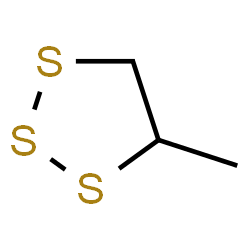ChemSpider 2D Image | 4-Methyl-1,2,3-trithiolane | C3H6S3