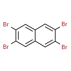 ChemSpider 2D Image | 2,3,6,7-Tetrabromonaphthalene | C10H4Br4