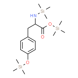ChemSpider 2D Image | Trimethylsilyl N,O-bis(trimethylsilyl)tyrosinate | C18H35NO3Si3