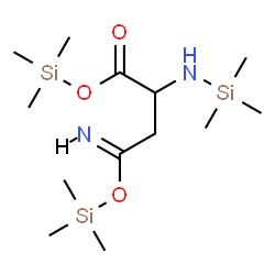 ChemSpider 2D Image | Trimethylsilyl 4-imino-N,O-bis(trimethylsilyl)homoserinate | C13H32N2O3Si3