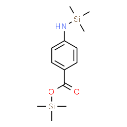 ChemSpider 2D Image | Trimethylsilyl 4-[(trimethylsilyl)amino]benzoate  | C13H23NO2Si2