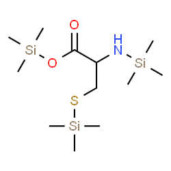ChemSpider 2D Image | Trimethylsilyl N,S-bis(trimethylsilyl)cysteinate | C12H31NO2SSi3