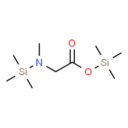 ChemSpider 2D Image | N,o-Bis-(trimethylsilyl)sarcosine | C9H23NO2Si2