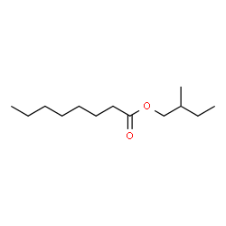 ChemSpider 2D Image | 2-Methylbutyl octanoate | C13H26O2