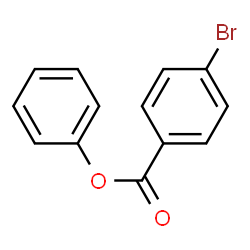 ChemSpider 2D Image | Phenyl 4-bromobenzoate | C13H9BrO2
