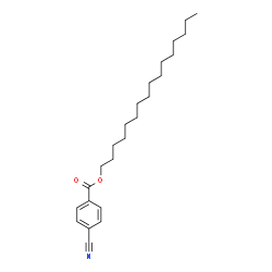 ChemSpider 2D Image | Hexadecyl 4-cyanobenzoate | C24H37NO2