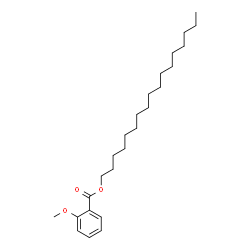 ChemSpider 2D Image | Heptadecyl 2-methoxybenzoate | C25H42O3