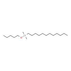 ChemSpider 2D Image | 1-(Dimethyldodecylsilyloxy)pentane | C19H42OSi