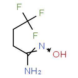 ChemSpider 2D Image | (1Z)-4,4,4-Trifluoro-N'-hydroxybutanimidamide | C4H7F3N2O