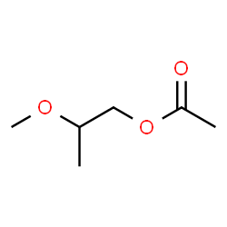ChemSpider 2D Image | 2-Methoxypropyl-1-acetate | C6H12O3