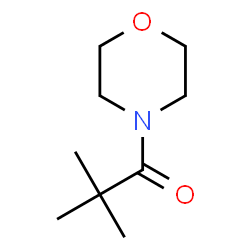 ChemSpider 2D Image | 2,2-Dimethyl-1-morpholinopropan-1-one | C9H17NO2
