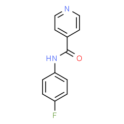ChemSpider 2D Image | N-(4-Fluorophenyl)isonicotinamide | C12H9FN2O