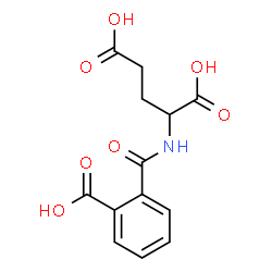 ChemSpider 2D Image | N-(2-Carboxybenzoyl)glutamic acid | C13H13NO7