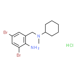 ChemSpider 2D Image | Bisolvon | C14H21Br2ClN2