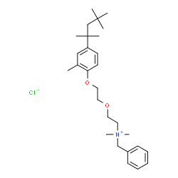 ChemSpider 2D Image | Methylbenzethonium chloride | C28H44ClNO2