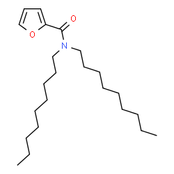 ChemSpider 2D Image | N,N-Dinonyl-2-furamide | C23H41NO2
