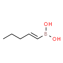 ChemSpider 2D Image | 1-PENTENYLBORONIC ACID | C5H11BO2