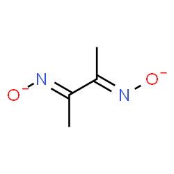ChemSpider 2D Image | [(2E,3E)-2,3-Butanediylidenedi(E)azanylylidene]dioxidanide | C4H6N2O2