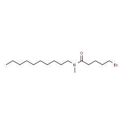 ChemSpider 2D Image | 5-Bromo-N-decyl-N-methylpentanamide | C16H32BrNO