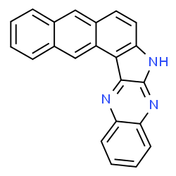 ChemSpider 2D Image | 8H-Naphtho[2',3':4,5]indolo[2,3-b]quinoxaline | C22H13N3