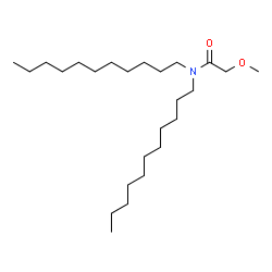 ChemSpider 2D Image | 2-Methoxy-N,N-diundecylacetamide | C25H51NO2