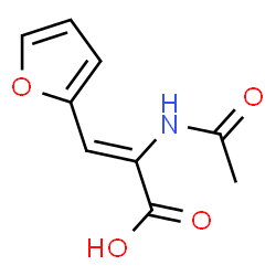 ChemSpider 2D Image | (2Z)-2-Acetamido-3-(2-furyl)acrylic acid | C9H9NO4