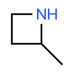 ChemSpider 2D Image | 2-Methylazetidine | C4H9N