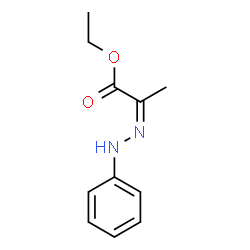 ChemSpider 2D Image | Ethyl (2Z)-2-(phenylhydrazono)propanoate | C11H14N2O2