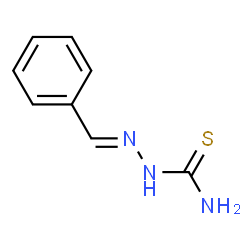 ChemSpider 2D Image | (2E)-2-Benzylidenehydrazinecarbothioamide | C8H9N3S