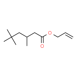 ChemSpider 2D Image | allyl trimethylhexanoate | C12H22O2