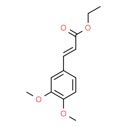 ChemSpider 2D Image | Ethyl 3,4-Dimethoxycinnamate | C13H16O4