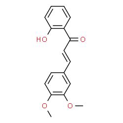 ChemSpider 2D Image | 2'-Hydroxy-3,4-dimethoxychalcone | C17H16O4