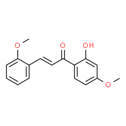 ChemSpider 2D Image | 2,4'-Dimethoxy-2'-hydroxychalcone | C17H16O4