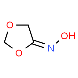 ChemSpider 2D Image | (4E)-N-Hydroxy-1,3-dioxolan-4-imine | C3H5NO3