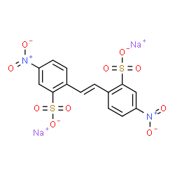 ChemSpider 2D Image | Disodium 4,4'-dinitrostilbene-2,2'-disulfonate | C14H8N2Na2O10S2